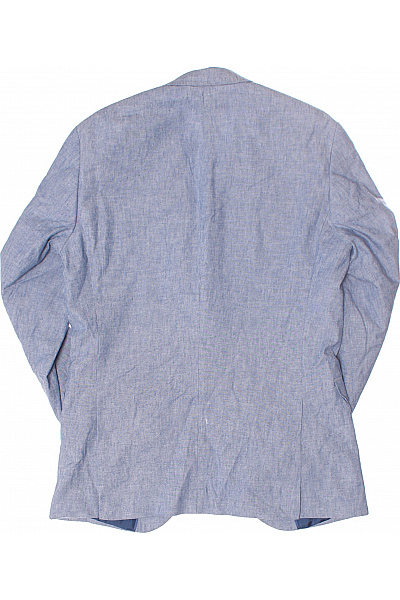 JACK & JONES Pánský Společenský Oblek Modrý Vel. 48