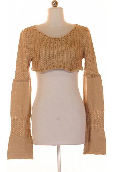 Dámské Bolerko Béžové Vel. 36