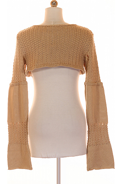 Dámské Bolerko Béžové Vel. 36