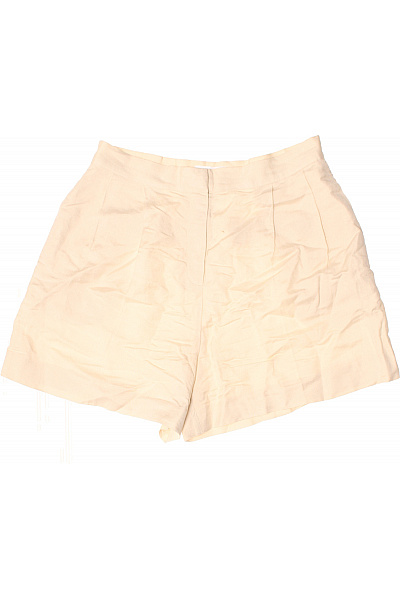 Dámské šortky Lněné Béžové Vel. 40