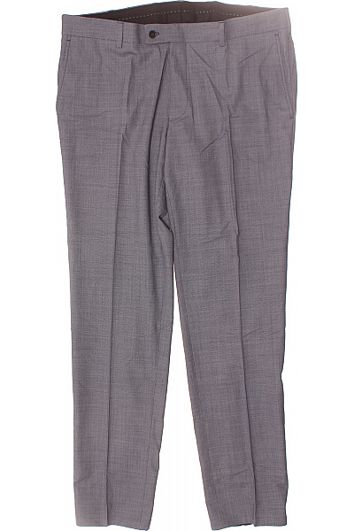 DANIEL HECHTER Společenský Oblek Polyesterový Modrý