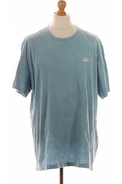 Pánské Tričko Modré Nike Second hand Vel. XXL | Nike | obrázek 2