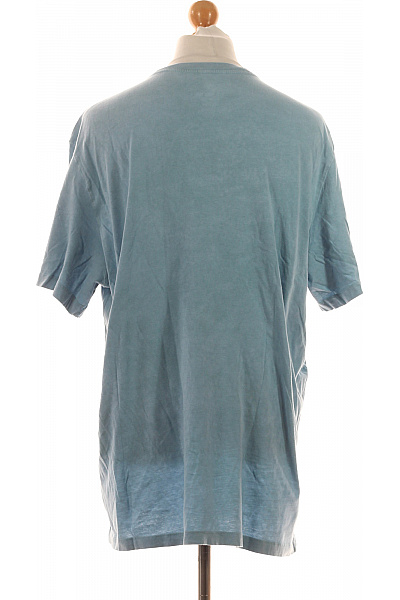 Pánské Tričko Modré Nike Second hand Vel. XXL | Nike | obrázek 3