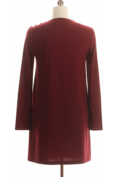 Šaty Vínová MANGO Vel. XS