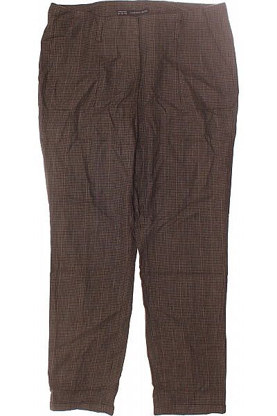 ZARA Dámské Chino Kalhoty Hnědé Vel. M