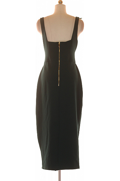  Šaty s Rozparkem Zelené Vel. L | Unimoda | obrázek 3