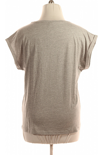 Jednoduché Dámské Tričko Šedé URBAN CLASSICS Vel. L