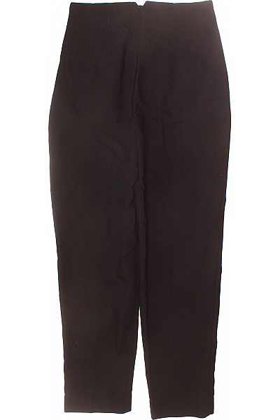 ZARA Dámské Kalhoty s Vysokým Sedem Černé Vel. S