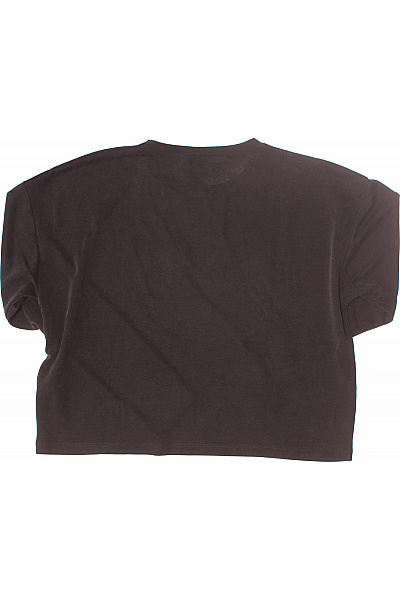 MbyM Jednoduché Dámské Tričko Černé Vel. S