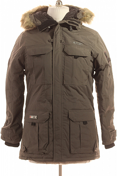 Zimní Dámská Bunda Šedá Vel. XXL