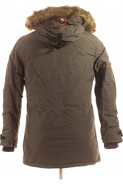 Zimní Dámská Bunda Šedá Vel. XXL