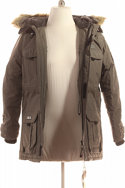 Zimní Dámská Bunda Šedá Vel. XXL