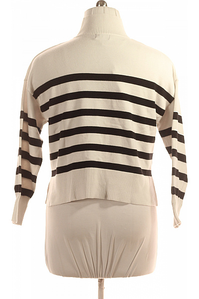 ONLY Dámský Rolák Černobílý Second hand Vel. L