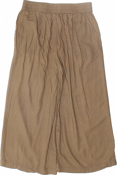 PIECES Dámské 3/4 Kalhoty Khaki Vel. S