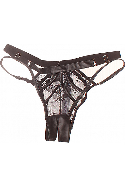 Hunkemoller Dámské Kalhotky Černé Vel. M