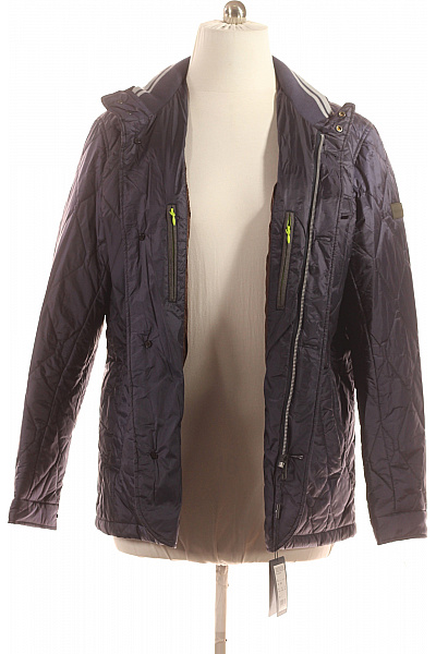 DANIEL HECHTER Prošívaná  Bunda Polyamidová Modrá