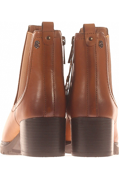 Dámské Kotníkové Boty Hnědé CARMELA Outlet Vel. 36