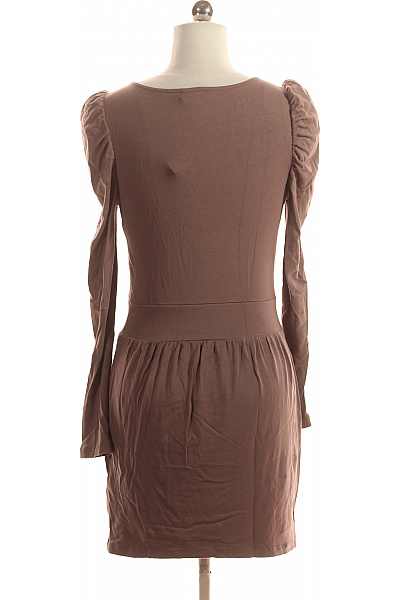 Tričkové  Šaty Béžové OBJECT Vel. S