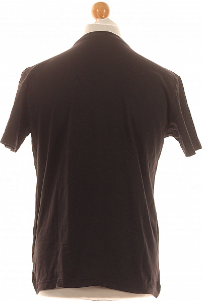 Calvin Klein Jednoduché Pánské Tričko Černé Second hand Vel. M | Calvin Klein | obrázek 3