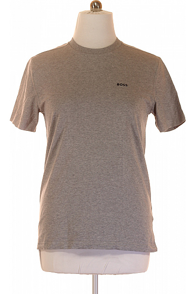 Hugo Boss Pánské Tričko Šedé Vel. L