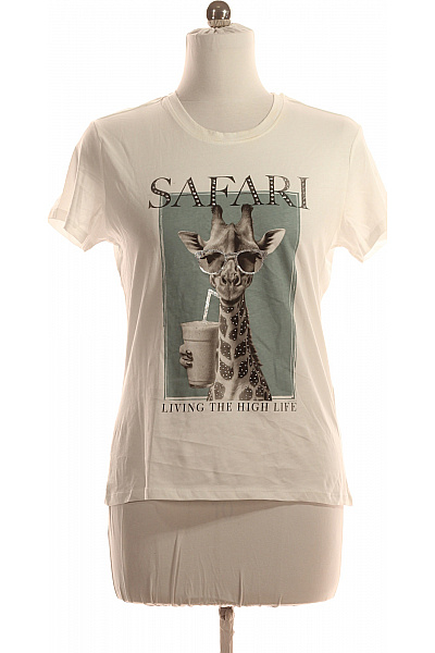 ONLY Dámské Tričko Bílé Vel. L