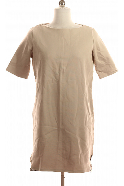  Mikinové Šaty Béžové COS Second hand Vel. 36