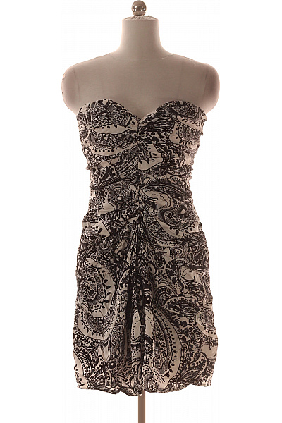 Společenské  Šaty Černobílé Reiss Second hand Vel. M