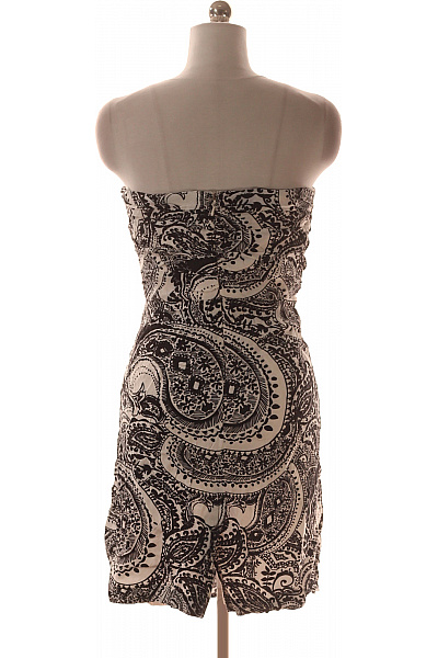 Společenské  Šaty Černobílé Reiss Second hand Vel. M