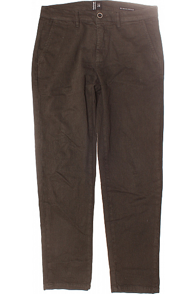 Pánské Chino Kalhoty Zelené BOMBOOGIE Second hand Vel. 29