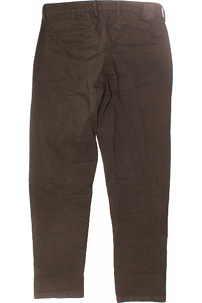 Pánské Chino Kalhoty Zelené BOMBOOGIE Second hand Vel. 29