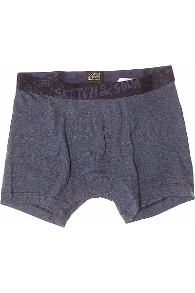 Pánské Prádlo Modré Scotch & Soda Vel. M