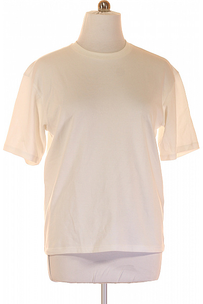 ONLY & SONS Jednoduché Pánské Tričko Bílé Vel. M