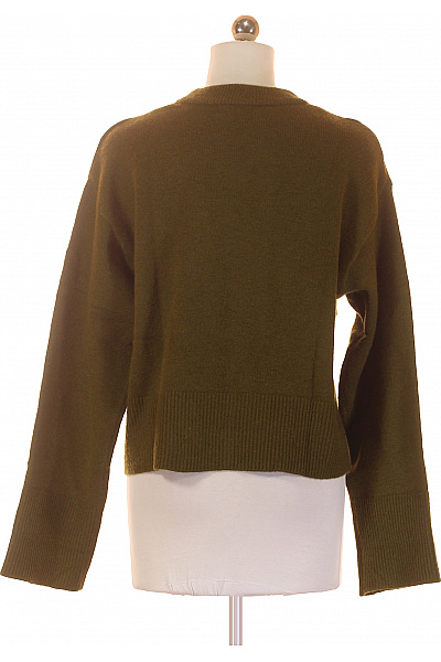 Bershka Dámský Svetr Zelený Vel. XS