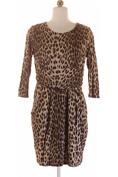 Tričkové  Šaty Béžové Dorothy Perkins Vel.  42