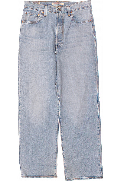 Dámské Džíny Modré LEVIS Second hand Vel. 29