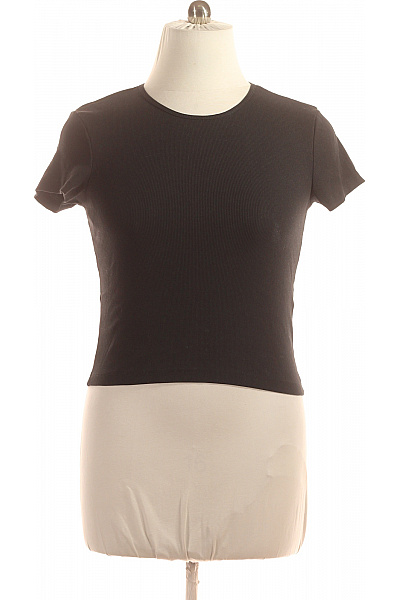 VERO MODA Dámské Tričko Černý Second Hand Vel. XL