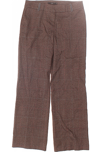 ZERO Dámské Kalhoty Hnědé Vel. 34