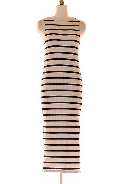 Šaty Bílé PULL&BEAR Vel. S