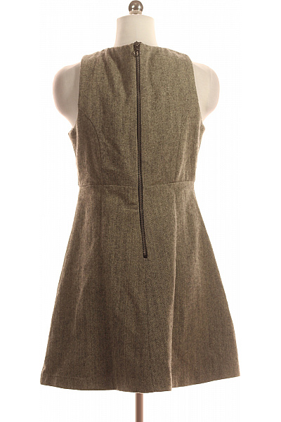 SUPERDRY Šaty Vlněné Šedé Vel. S