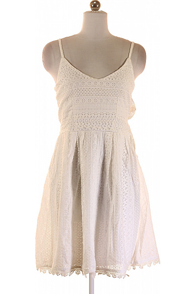 ONLY  Šaty s Krajkou Bílé Vel. 38