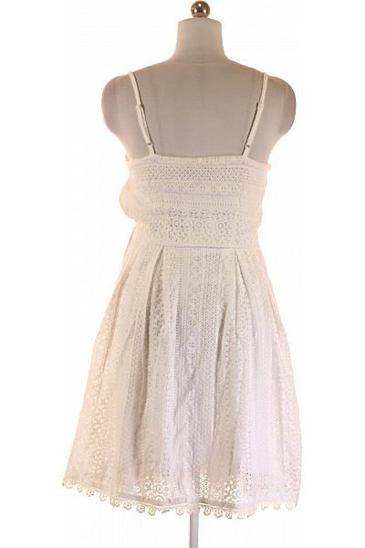 ONLY  Šaty s Krajkou Bílé Vel. 38