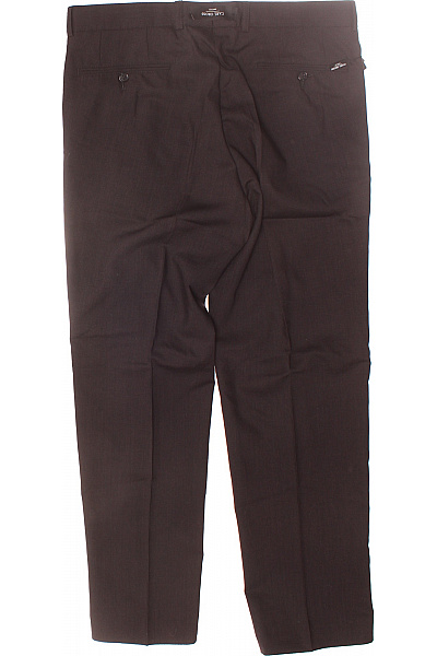 Carl Gross Pánský Společenský Oblek Vlněný Černý Vel. 24