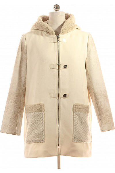 Dámský Kabát Béžový DESIGUAL Vel. XL