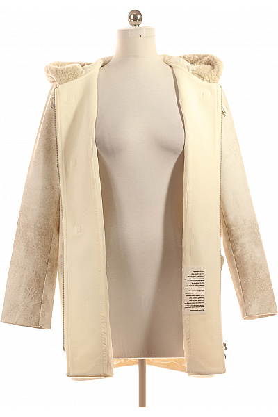 Dámský Kabát Béžový DESIGUAL Vel. XL