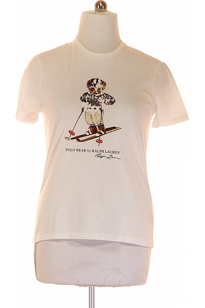 Ralph Lauren Pánské Tričko Bílé Vel. L