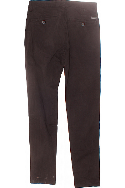 Pánské Chino Kalhoty Černé LINDBERGH Vel. 31/32