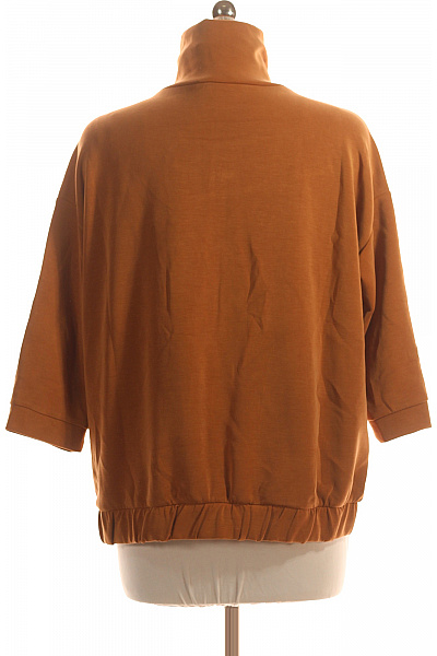 COMMA Dámská Mikina Rozepínací Hnědá Second hand Vel. 40