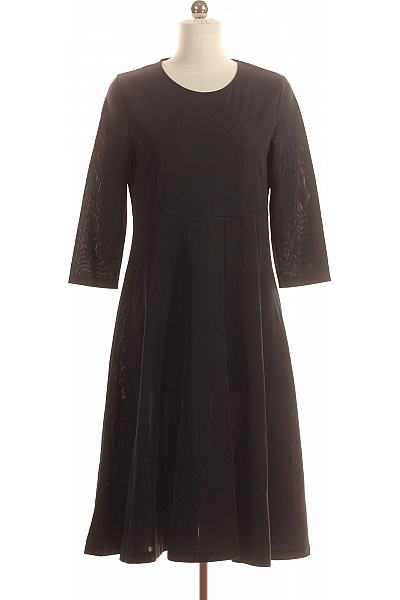 Tričkové  Šaty Černé COS Vel. S