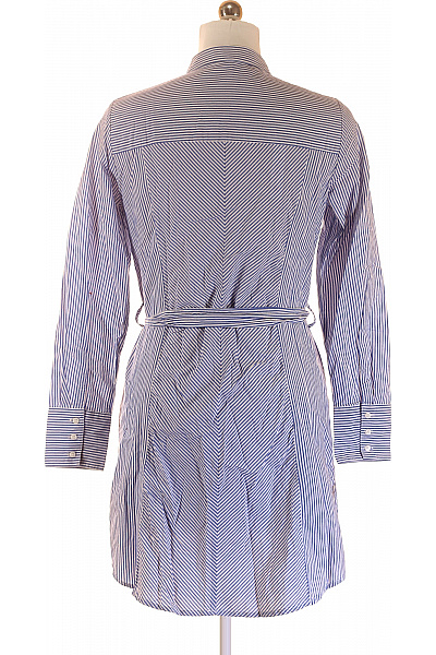 SAINT TROPEZ Košilové  Šaty Hnědé Vel. M