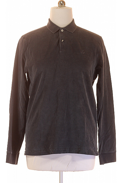 Pánské Tričko s Límečkem Šedé Marc O´Polo Vel. XL